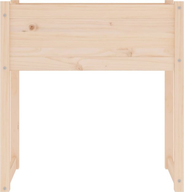 vidaXL Donica, 78x40x81 cm, lite drewno sosnowe