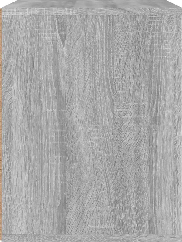 vidaXL Κρεμαστά κομοδίνα, γκρι sonoma, 50x36x47 εκ.