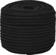 vidaXL vidaXL Linka robocza, czarna, 14 mm, 250 m, poliester