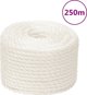 vidaXL Linka robocza λευκή 16 mm 250 m πολυπροπυλένιο