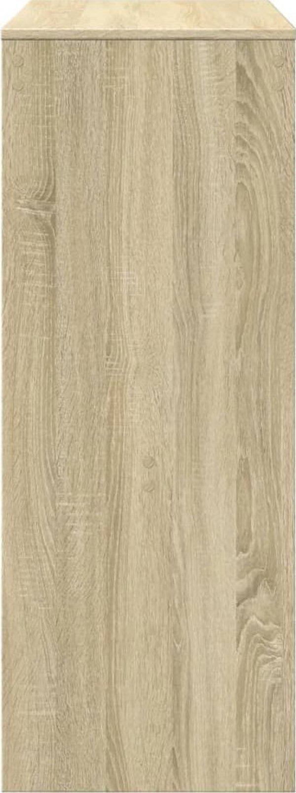 vidaXL μπαρ τραπέζι με διαχωριστικά, δρυς sonoma, 90x40x103,5 εκ.