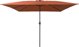 vidaXL Kwadratowy Parasol Ogrodowy 295x245 cm w kolorze terakoty