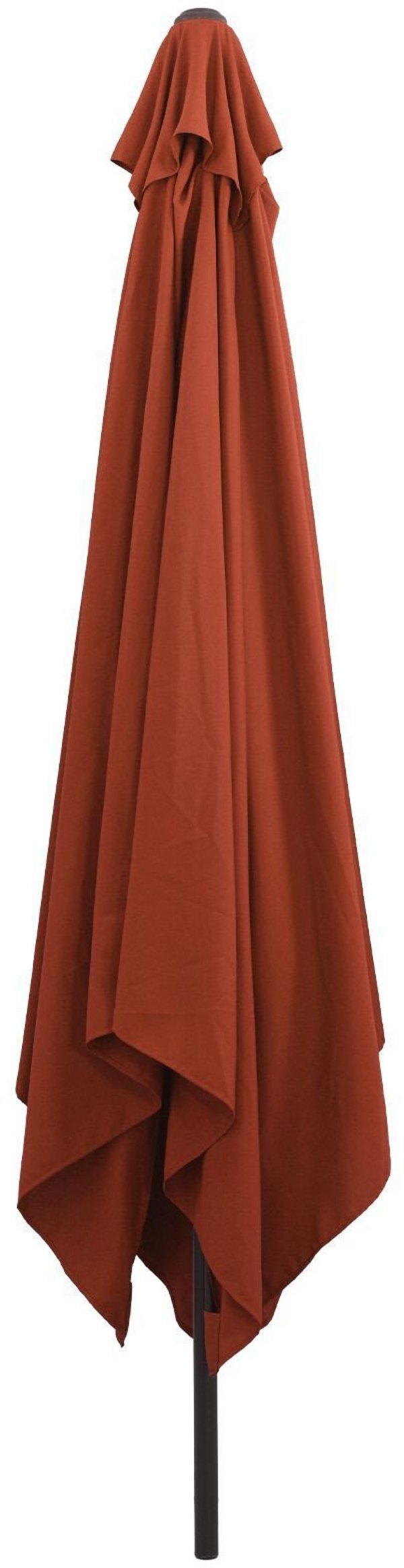 vidaXL Kwadratowy Parasol Ogrodowy 295x245 cm w kolorze terakoty