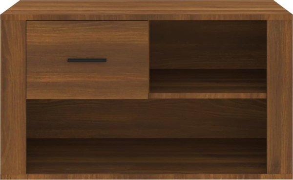 vidaXL Szafka na buty brazowy dab 80x35x45 cm