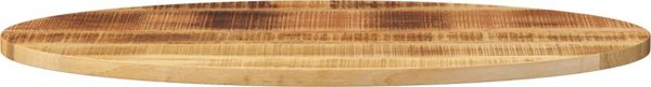 vidaXL Επιφάνεια τραπεζιού 140x50x3,8 εκ., οβάλ, ξύλο μάνγκο
