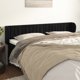 vidaXL Αντάμ Ζαγκόουκερ, μαύρο, 163x23x78/88 εκ., βελούδο