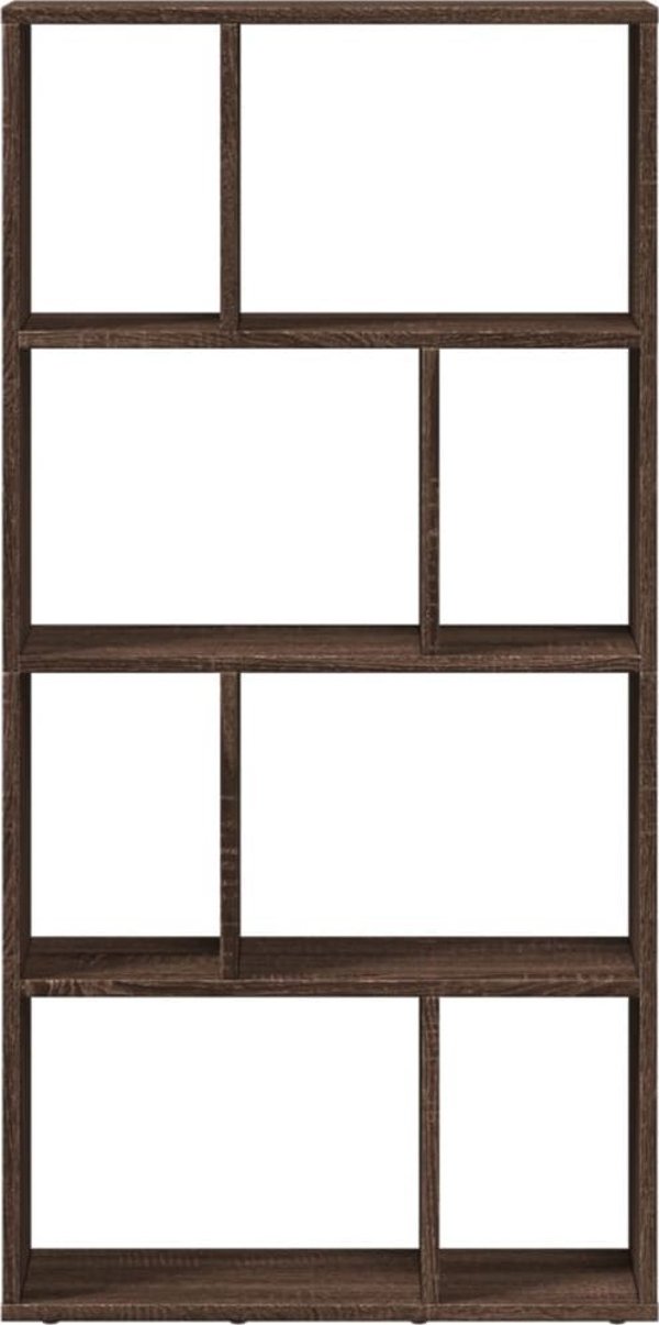 vidaXL Ράφι από καφέ δρυς, 60x20x120 εκ., υλικό ξύλου