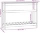 vidaXL Donica z polka 111,5x34,5x81 cm lite drewno sosnowe