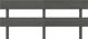 vidaXL Κεφαλάρι κρεβατιού, γκρι, 204x3x81 cm, ελαφρύ ξύλο πεύκου