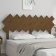 vidaXL Κεφαλάρι κρεβατιού, μέλι καφέ, 159,5x3x80,5 εκ., ξύλο πεύκου