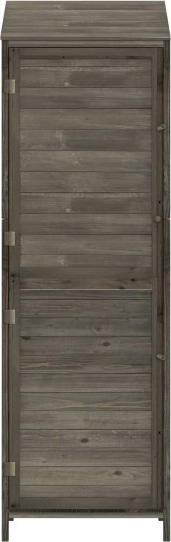vidaXL Κουβούκλιο Κήπου, Ανθρακί, 55x52x174,5 cm, Μασίφ Ξύλο Ελάτης