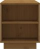 vidaXL Μονάδα για τηλεόραση μελι-καφέ 110x35x40,5 εκ. από μασίφ πευκοξύλο