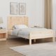 vidaXL Κεφαλάρι Κρεβατιού 108x3x60 cm από συμπαγές ξύλο πεύκου