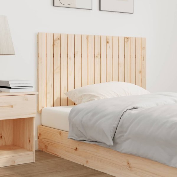 vidaXL Κεφαλάρι Κρεβατιού 108x3x60 cm από συμπαγές ξύλο πεύκου