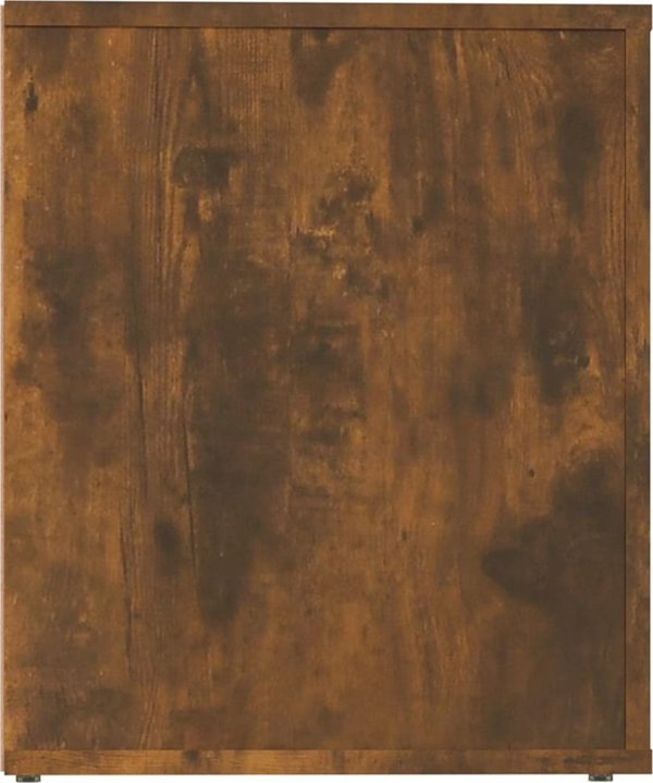 vidaXL Σετ 2 κομοδίνα, καπνιστή δρυς, 50x39x47 cm