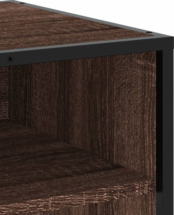 vidaXL Szafka pod telewizor, brazowy dab, 91x40x46 cm