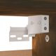 vidaXL Ντουλάπι Παπουτσιών, Καπνισμένο Δρυς, 60x35x70 εκ