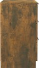 Κομοδίνα vidaXL 2 τεμ., καπνισμένος δρυς, 40x36x65 cm