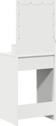 vidaXL Καθρέπτης από Λευκό Μηχανικό Ξύλο 50 x 41 x 135 cm