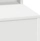 vidaXL Καθρέπτης από Λευκό Μηχανικό Ξύλο 50 x 41 x 135 cm