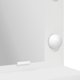 vidaXL Καθρέπτης από Λευκό Μηχανικό Ξύλο 50 x 41 x 135 cm