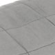 vidaXL Κουβέρτα βάρους, γκρι, 150x200 εκ, 7 κιλά, ύφασμα