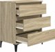 vidaXL Συρταριέρα Sonoma Δρυς, 60x35x70 cm, από ξύλο και συνθετικό υλικό