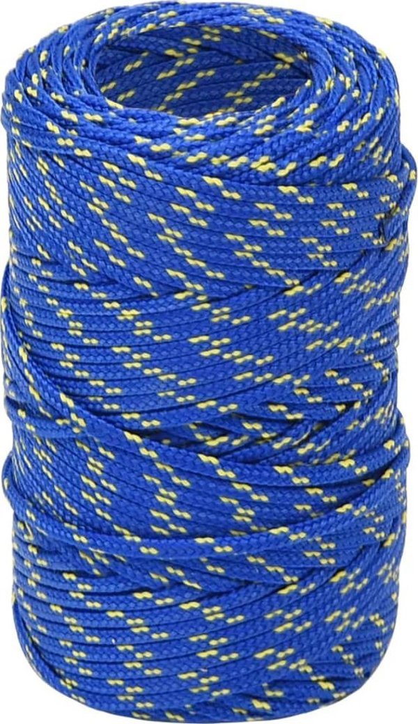 vidaXL Ναυτική Σχοινί μπλε 2 mm 50 m πολυπροπυλένιο
