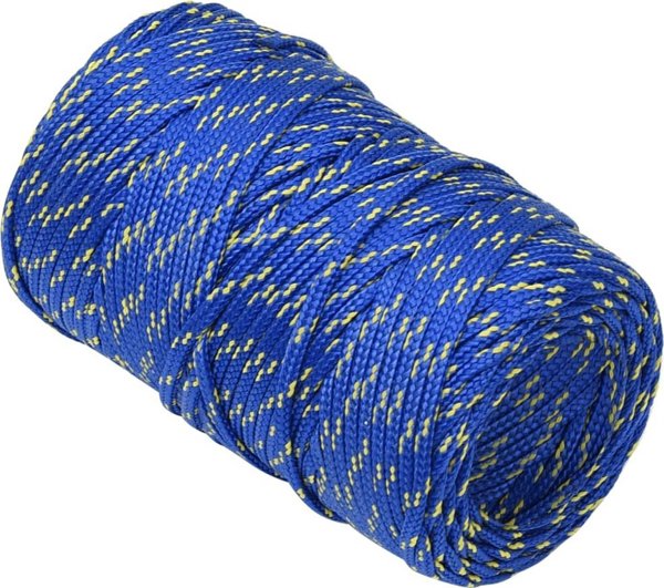 vidaXL Ναυτική Σχοινί μπλε 2 mm 50 m πολυπροπυλένιο