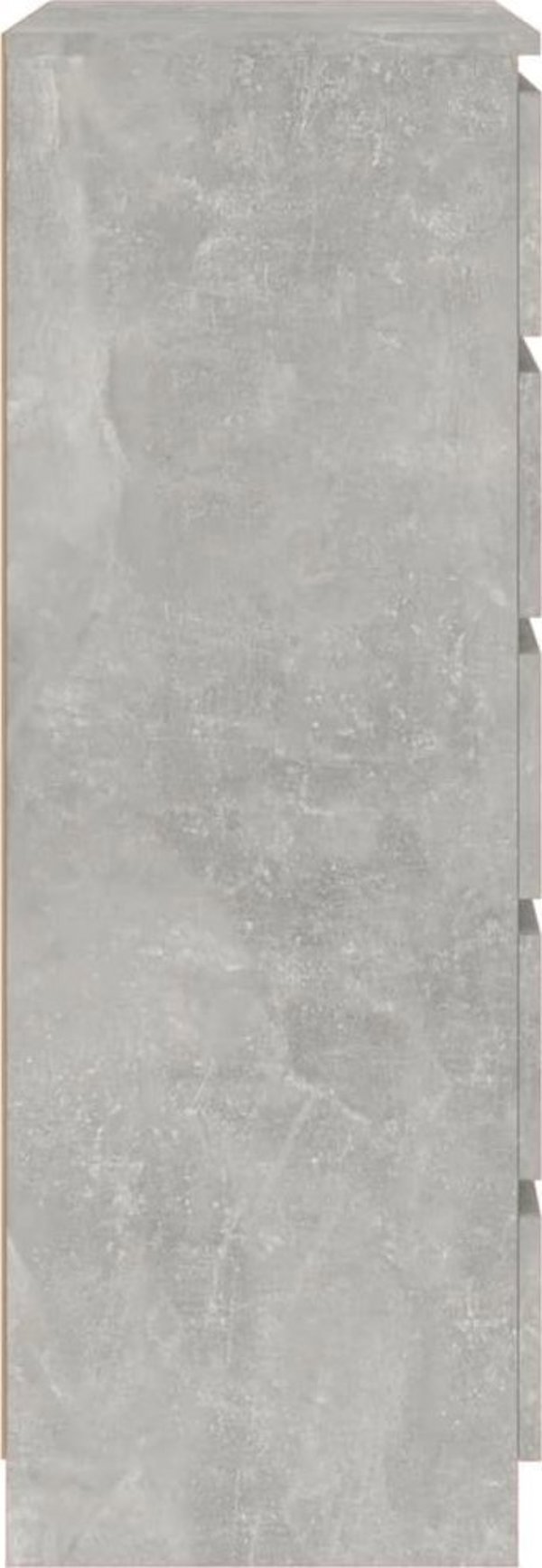 vidaXL Κομότα, γκρι τσιμέντο, 60x36x103 εκ, υλικό ξύλινης προέλευσης