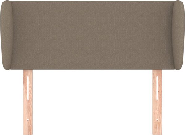 vidaXL Κεφαλάρι uszak, taupe, 103x23x78/88 εκ., ύφασμα
