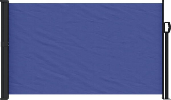 vidaXL Zwijana markiza boczna, niebieska, 120 x 600 cm