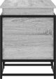 vidaXL Κουτί με καπάκι, γκρι δρυς sonoma, 100x40x51,5 εκ.