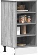 VidaXL Κάτω Ντουλάπι Κουζίνας Γκρι Δρυς Sonoma 40x44,5x81,5 εκ.
