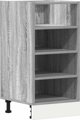 VidaXL Κάτω Ντουλάπι Κουζίνας Γκρι Δρυς Sonoma 40x44,5x81,5 εκ.