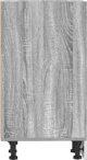 VidaXL Κάτω Ντουλάπι Κουζίνας Γκρι Δρυς Sonoma 40x44,5x81,5 εκ.