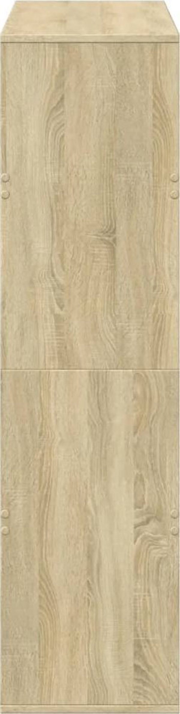 vidaXL Ράφι, δρυς Sonoma, 100x33x125,5 εκ., ξυλοπηγή υλικού