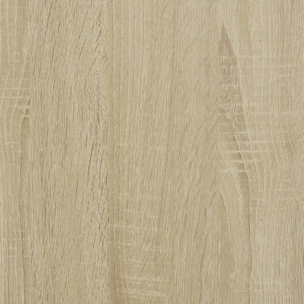 vidaXL Ράφι, δρυς Sonoma, 100x33x125,5 εκ., ξυλοπηγή υλικού