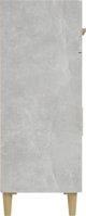 vidaXL Szafka szarosc betonu, 69,5x34x89 cm, material drewnopochodny