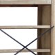 vidaXL Βιβλιοθήκη με 7 ράφια, 80x30x200 cm, στερεό ξύλο ακακίας