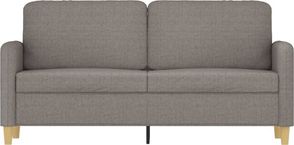 vidaXL Διθέσιος καναπές ταουπ 140 cm υφασμάτινο