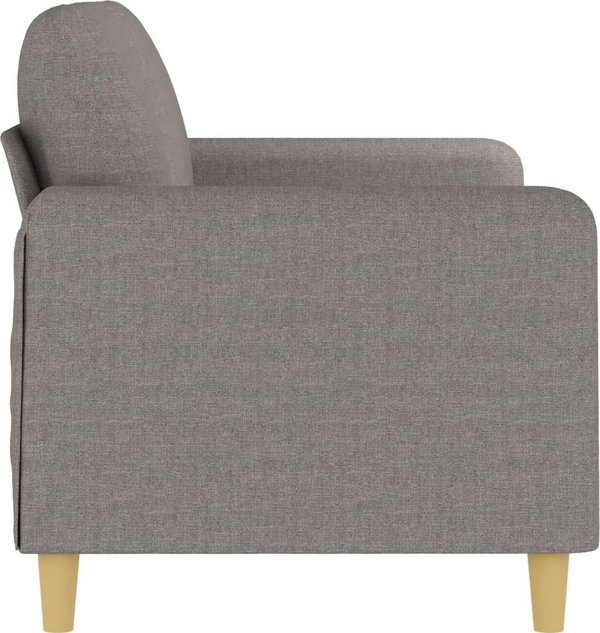 vidaXL Διθέσιος καναπές ταουπ 140 cm υφασμάτινο