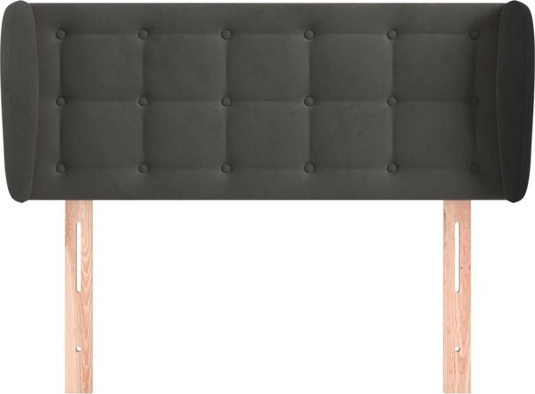 vidaXL Zagloek uszak, skourossary, 93x23x78/88 cm, aksamit