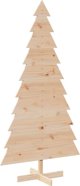 vidaXL Drewniana choinka do udekorowania, 180 cm, lite drewno sosnowe