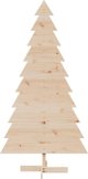 vidaXL Drewniana choinka do udekorowania, 180 cm, lite drewno sosnowe