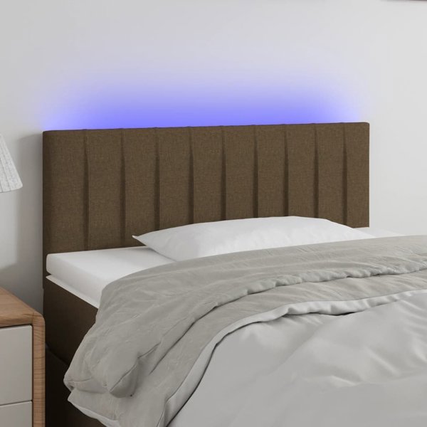 vidaXL Zaglonek do litou me LED, skouro krem, 90x5x78/88 cm, yfasma