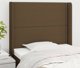 vidaXL Zaglowek uszak, skouroksruno, 103x16x118/128 cm, tkanina