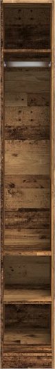 vidaXL Ντουλάπα, παλιό ξύλο, 30x50x200 εκ., ξύλινο υλικό