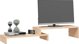 vidaXL Podstawka na monitor, (52-101)x22x14 cm, lite drewno sosnowe