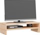 vidaXL Podstawka na monitor, (52-101)x22x14 cm, lite drewno sosnowe